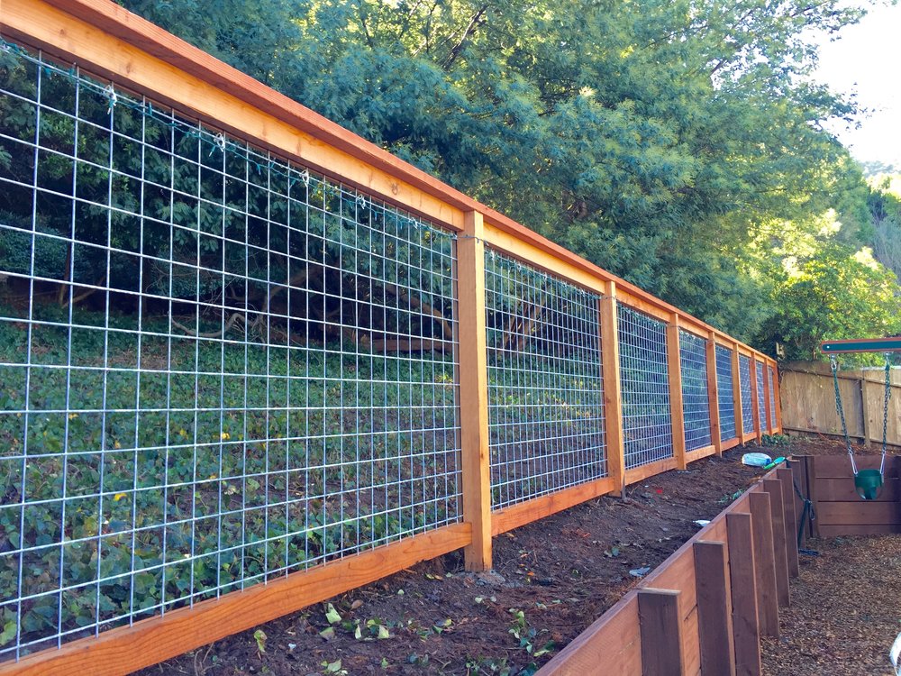 Chain Link Hog Wire Fences Vinyl PVC Fences Above All Fences 